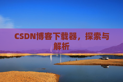 CSDN博客下载器，探索与解析